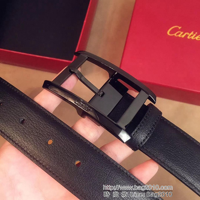 CARTIER卡地亞 2018秋冬系列 正品開模 Italy專櫃在售正品 原版皮男款皮帶  xfp1037